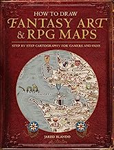 Book Cover How to Draw Fantasy Art and RPG Maps: Step by Step Cartography for Gamers and Fans