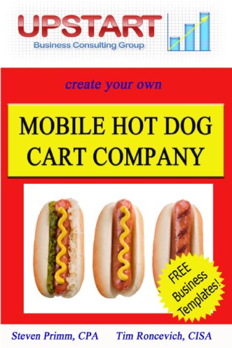 Book Cover Mobile Hot Dog Cart Company