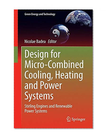 Book Cover Design for Micro-Combined Cooling, Heating and Power Systems: Stirling Engines and Renewable Power Systems (Green Energy and Technology)