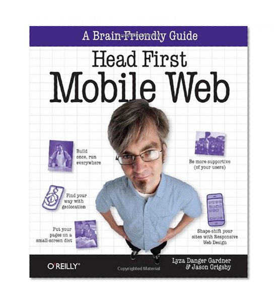 Book Cover Head First Mobile Web