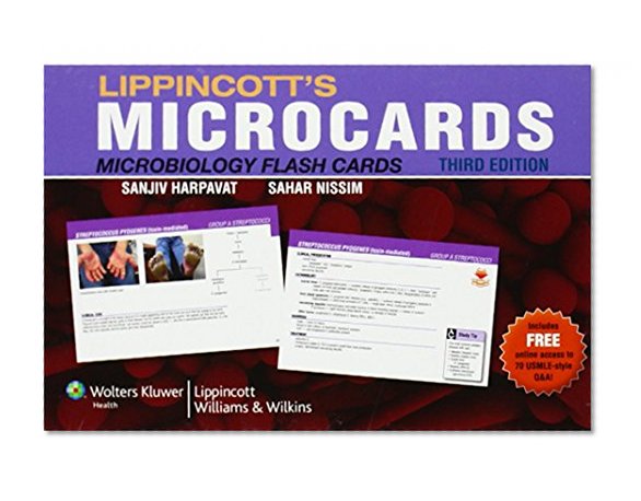 Book Cover Lippincott's Microcards: Microbiology Flash Cards
