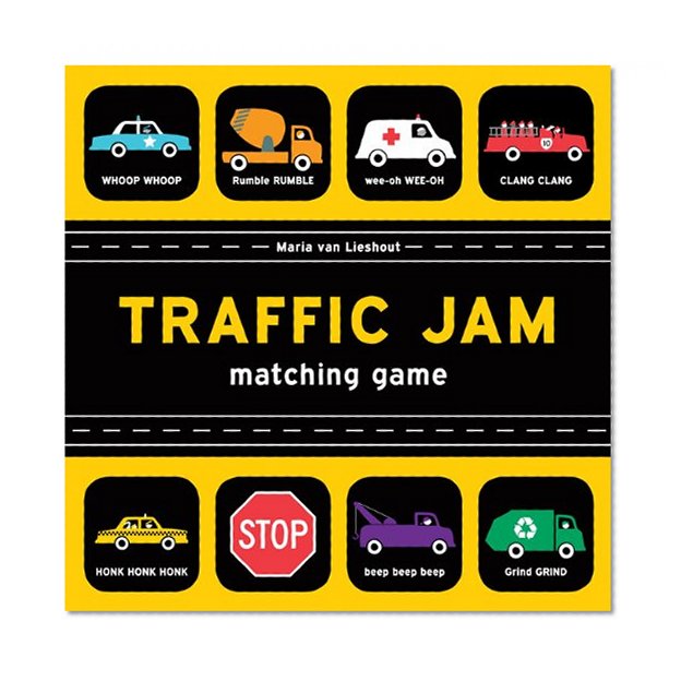 Book Cover Traffic Jam Matching Game