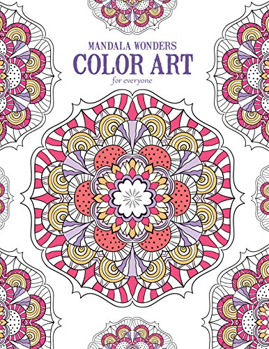 Book Cover Mandala Wonders Color Art for Everyone
