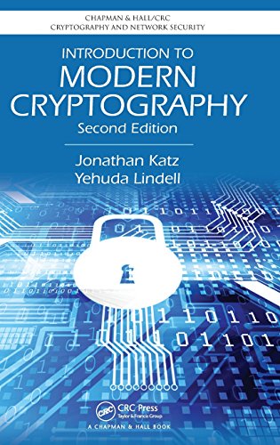 Book Cover Introduction to Modern Cryptography (Chapman & Hall/CRC Cryptography and Network Security Series)
