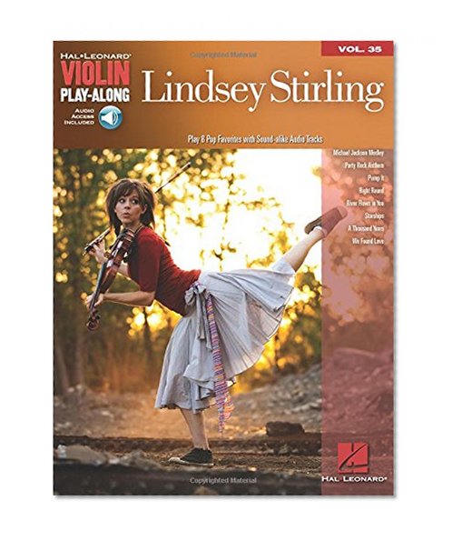 Book Cover Lindsey Stirling - Violin Play-Along Volume 35 (Book/online audio)