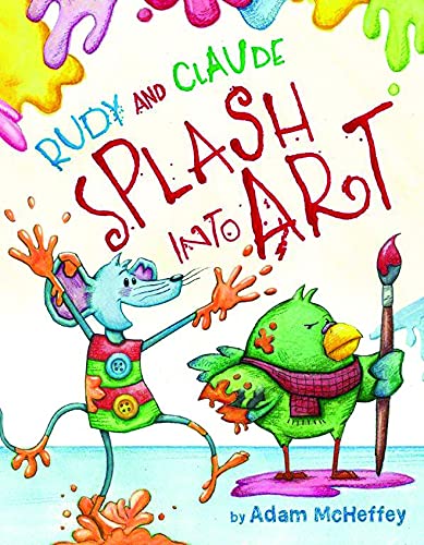 Book Cover Rudy and Claude Splash Into Art