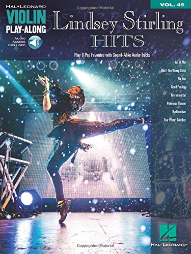 Book Cover Lindsey Stirling Hits Violin Play-Along Vol. 45 Book Audio Online (Hal Leonard Violin Play-along)