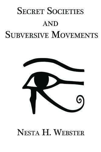 Book Cover Secret Societies and Subversive Movements