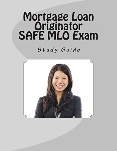 Book Cover Mortgage Loan Originator SAFE MLO Exam Study Guide