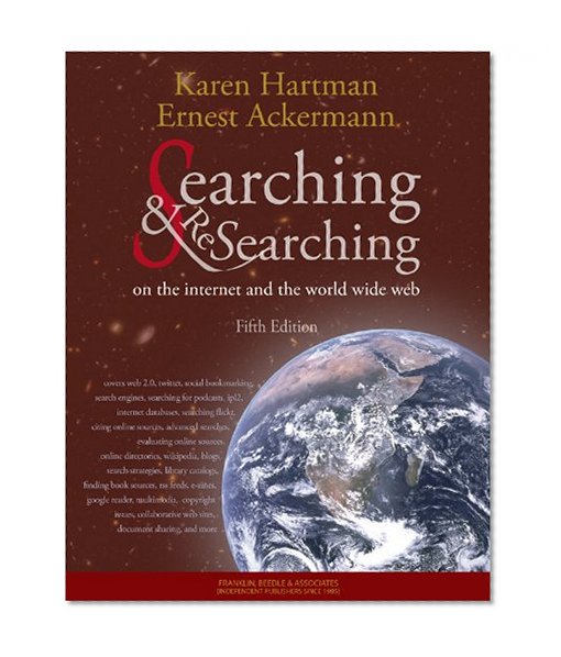 Book Cover Searching and Researching on the Internet and the World Wide Web, 5th Edition