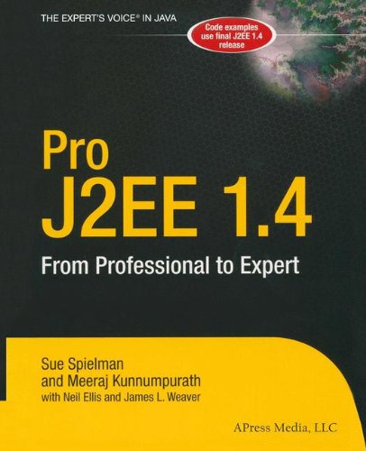 Book Cover Pro J2EE 1.4: From Professional to Expert