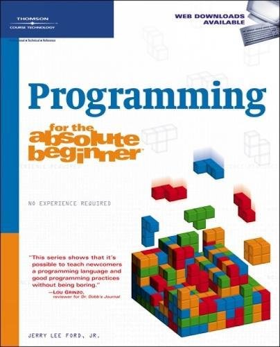 Book Cover Programming for the Absolute Beginner