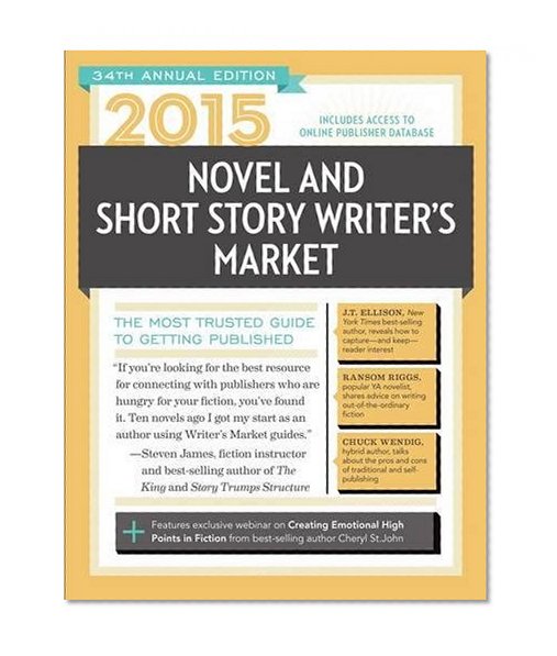 Book Cover 2015 Novel & Short Story Writer's Market: The Most Trusted Guide to Getting Published