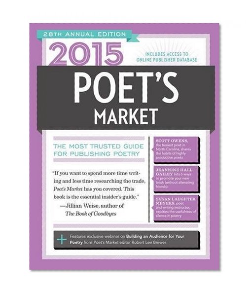 Book Cover 2015 Poet's Market: The Most Trusted Guide for Publishing Poetry
