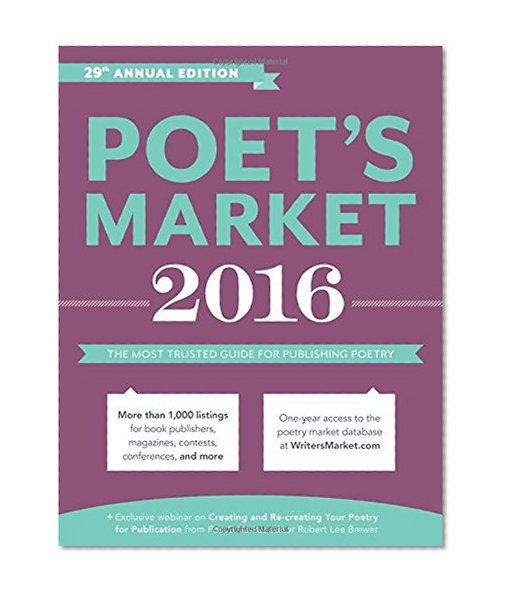 Book Cover Poet's Market 2016: The Most Trusted Guide for Publishing Poetry