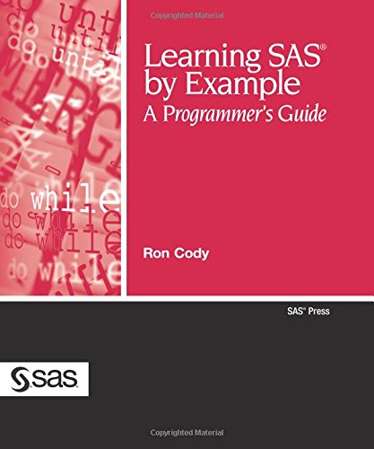 Book Cover Learning SAS by Example: A Programmer's Guide