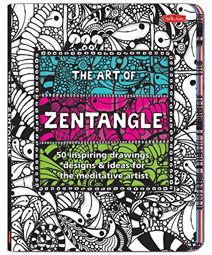 Book Cover The Art of Zentangle: 50 inspiring drawings, designs & ideas for the meditative artist
