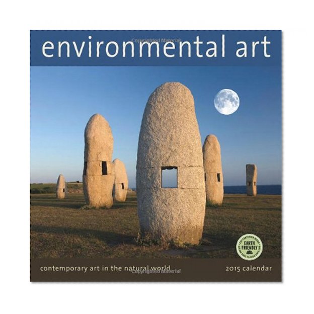 Book Cover Environmental Art: Contemporary Art in the Natural World 2015 Wall Calendar
