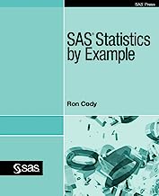 Book Cover SAS Statistics by Example