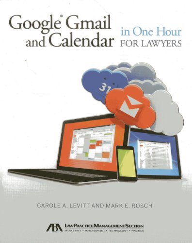 Book Cover Google® Gmail and Calendar in One Hour for Lawyers
