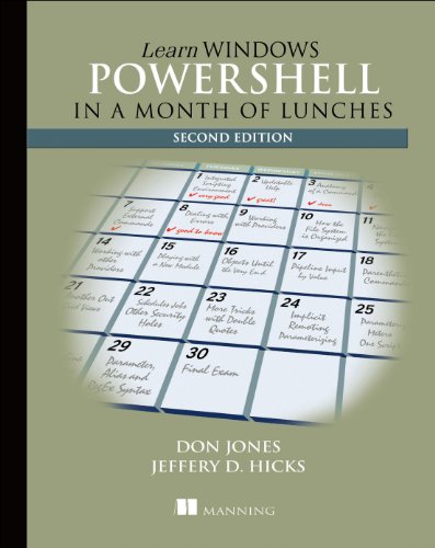 Book Cover Learn Windows PowerShell in a Month of Lunches