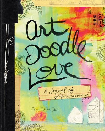 Book Cover Art Doodle Love: A Journal of Self-Discovery