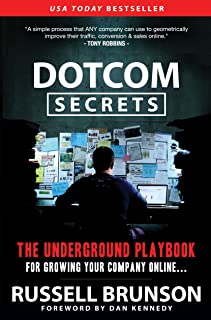 Book Cover DotCom Secrets: The Underground Playbook for Growing Your Company Online (1st Edition)