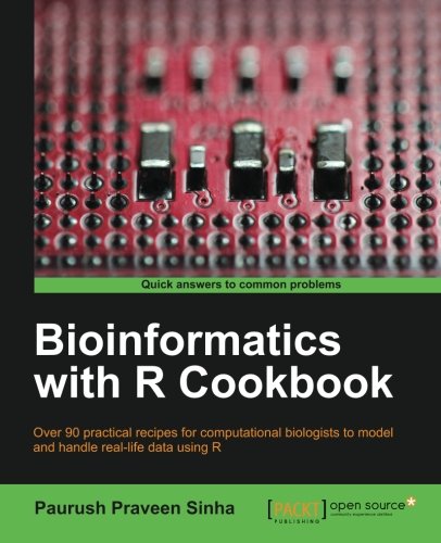 Book Cover Bioinformatics with R Cookbook