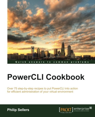 Book Cover PowerCLI Cookbook