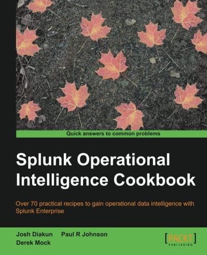 Book Cover Splunk Operational Intelligence Cookbook