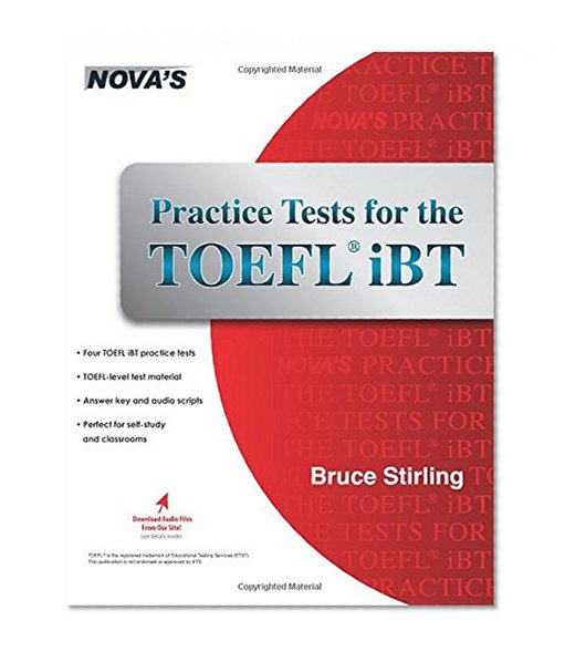 Book Cover Practice Tests for the TOEFL iBT