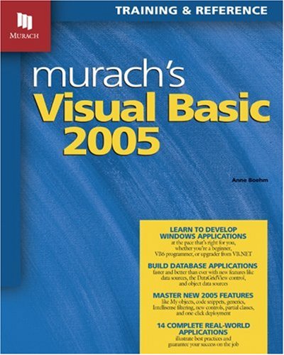 Book Cover Murach's Visual Basic 2005: Training & Reference