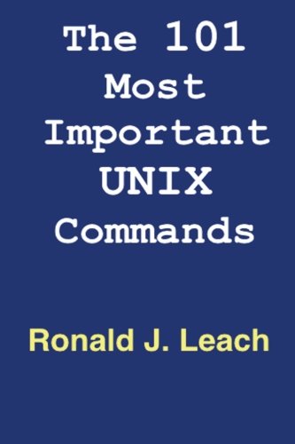 Book Cover The 101 Most Important UNIX and Linux Commands