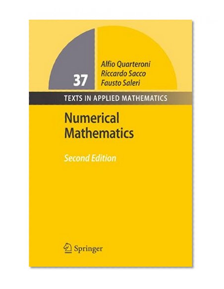 Book Cover Numerical Mathematics (Texts in Applied Mathematics)