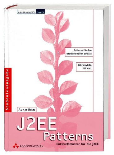 Book Cover J2EE Patterns. Studentenausgabe.