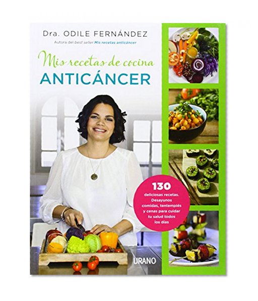 Book Cover Mis recetas de cocina anticancer (Spanish Edition)