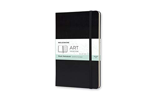 Book Cover Moleskine Art Music Notebook, Hard Cover, Large (5