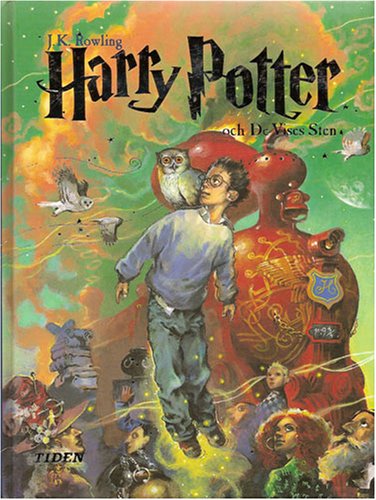 Book Cover HARRY POTTER AND THE PHILOSOPHER'S STONE (Swedish)
