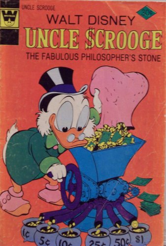 Book Cover Walt Disney Uncle Scrooge (The Fabulous Philosopher's Stone, No. 132, Sept. 1976)