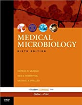 Book Cover Medical Microbiology (text only) 6th (Sixth) edition by P. R. Murray PhD,K. S. Rosenthal PhD,M. A. Pfaller MD