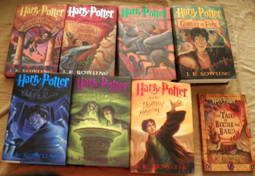 Book Cover The Harry Potter Boxed Set: The Philosopher's Stone, The Chamber of Secrets, The Prisoner of Azkaban, The Goblet of Fire