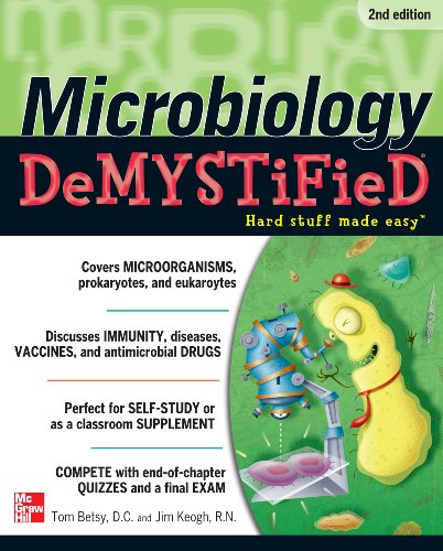Book Cover Microbiology DeMYSTiFieD, 2nd Edition