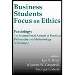 Book Cover Business Students Focus on Ethics (00) by Ryan, CSV, Leo V [Hardcover (2000)]
