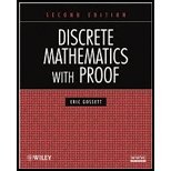 Book Cover Discrete Mathematics with Proof by Gossett, Eric. (Wiley,2009) [Hardcover] 2ND EDITION