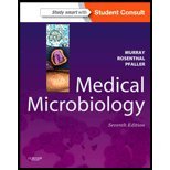 Book Cover Medical Microbiology by Murray PhD, Patrick R., Rosenthal PhD, Ken S., Pfaller MD, M. (Saunders,2012) [Paperback] 7th Edition