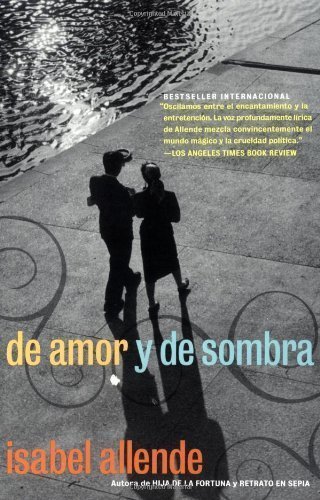 Book Cover De amor y de sombra 1ra Edition by Allende, Isabel published by Rayo (2002)