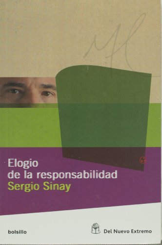 Book Cover Elogio de la responsabilidad (Spanish Edition)