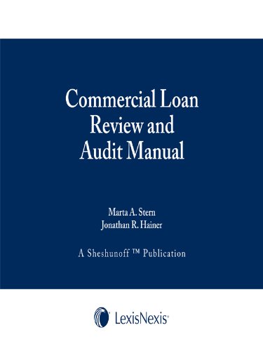 Book Cover Commercial Loan Review and Audit Manual