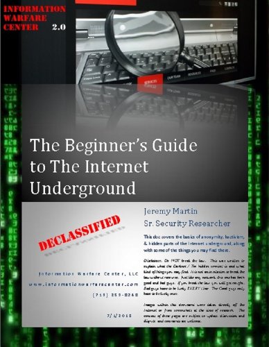 Book Cover The Beginner's Guide to the Internet Underground
