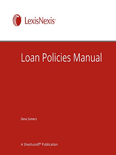 Book Cover Loan Policies Manual